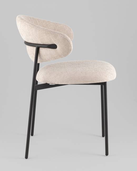 Стул Evan шенилл бежевый