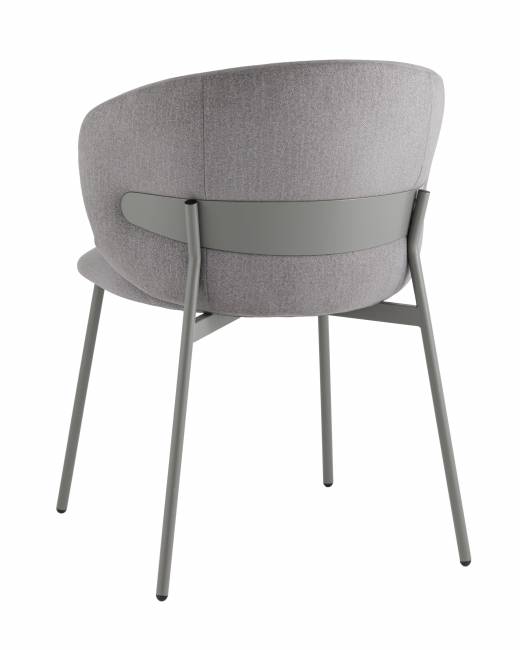 Стул Блейз велюр серый