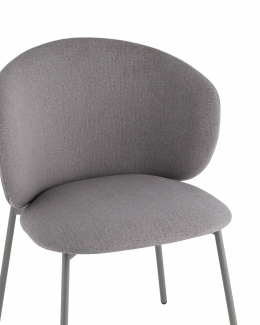 Стул Блейз велюр серый