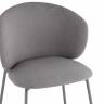Стул Блейз велюр серый