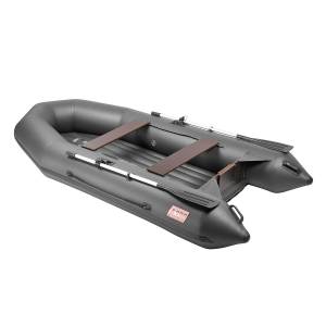 Лодка Капитан A330 надувное дно серый Тонар