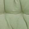 Лаунж-кресло пластиковое с подушкой Folio белый, зеленый 720х810-925х1130-1065 мм