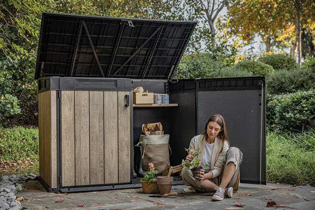 Ящик-шкаф Горизонтальный (Horizontal Shed) 2020 л. ясень