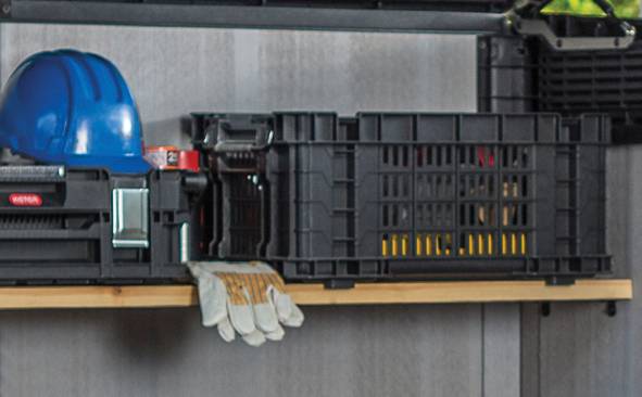 Ящик-шкаф Горизонтальный (Horizontal Shed) 2020 л. ясень