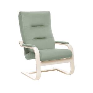 Кресло Leset Оскар Слоновая кость V14 бирюзовый