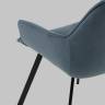 Стул Амальри велюр серо-синий