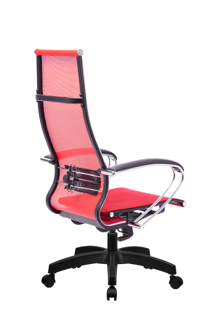 Кресло МЕТТА-7(MPRU)/подл.131/осн.001, красный/красный