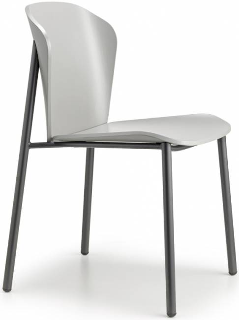 Стул деревянный Finn Metal Wood антрацит, матовый серый бук 480х530х780 мм Стул деревянный Finn Metal Wood антрацит, матовый серый бук 480х530х780 мм