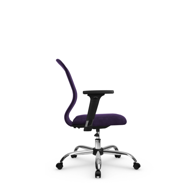 Кресло SU-Mr-4(Vivaldi)/подл.200/осн.006, сиреневый