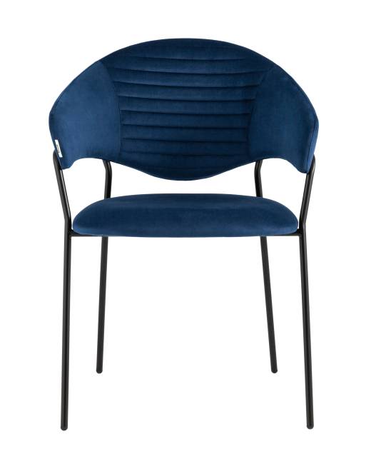 Стул Алексис велюр синий