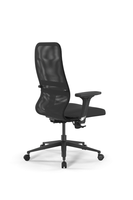 Кресло SynchroSit 8 B2-8D - X1+UMF(X1) /Uh00/Wh00/D02P(M20.B11.G19.W02), темно-серый