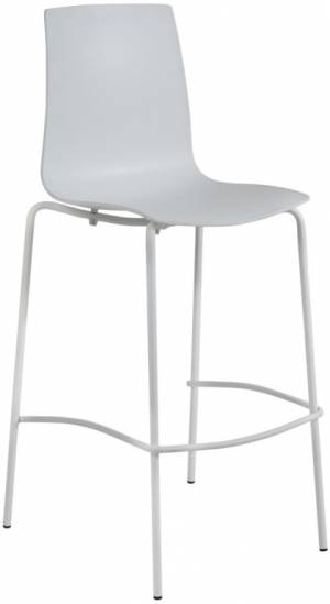 Стул пластиковый барный X-Treme BSL Pro белый 520х520х1100 мм