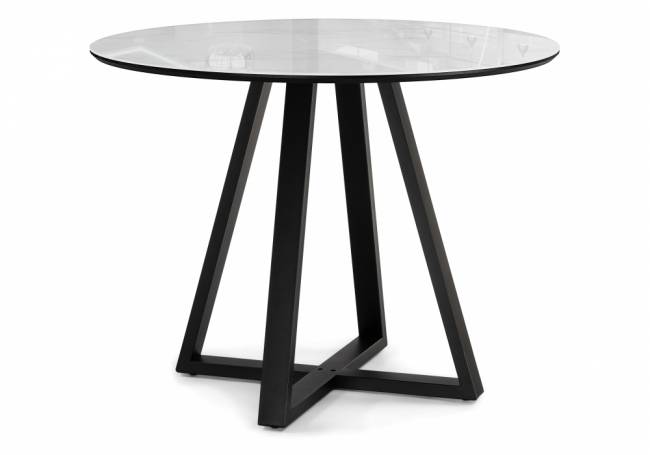 Норфолк 100 белый мрамор / черный