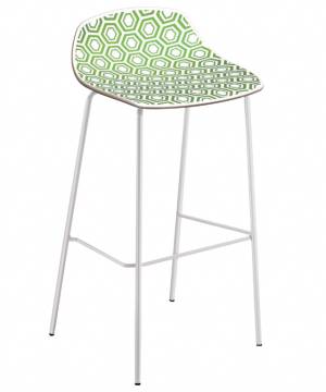 Стул пластиковый барный Alhambra 77 430х500х770 мм