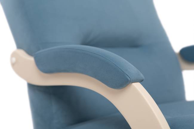 Кресло Leset Дэми Слоновая кость V47 синий Кресло Leset Дэми Слоновая кость V47 синий