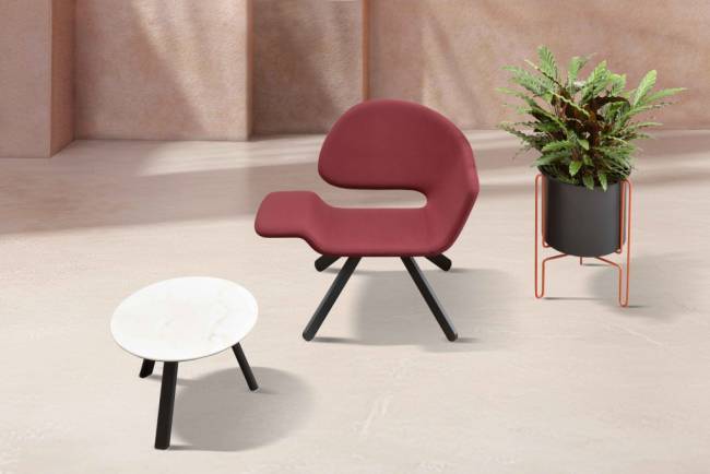 Кресло с обивкой Nali 1020х700х860 мм