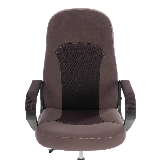 Кресло Parma/Парма (22) велюр/ткань, коричневый, 6/TW-24 коричневый велюр/ткань