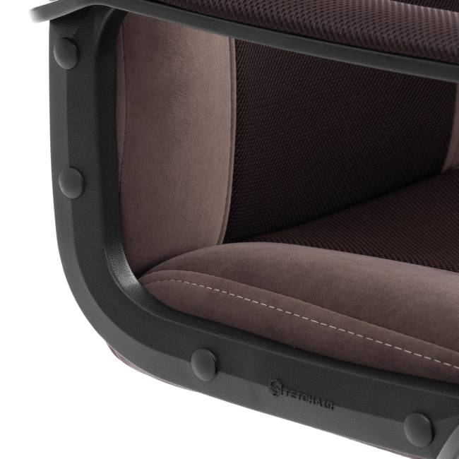 Кресло Parma/Парма (22) велюр/ткань, коричневый, 6/TW-24 коричневый велюр/ткань