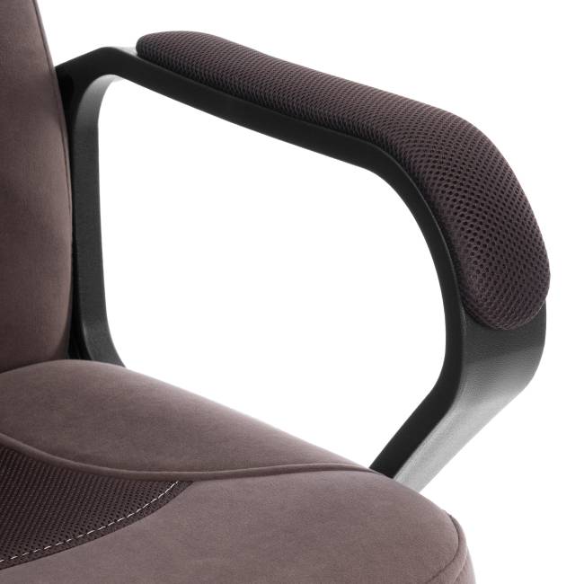 Кресло Parma/Парма (22) велюр/ткань, коричневый, 6/TW-24 коричневый велюр/ткань