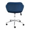 Кресло MODENA хром флок , синий, 32 синий флок Кресло MODENA хром флок , синий, 32 синий флок