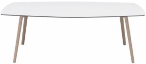 Стол ламинированный Squid тортора, белый 2090х1080х730 мм