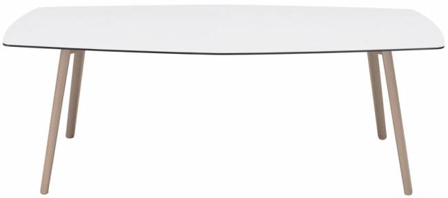 Стол ламинированный Squid тортора, белый 2090х1080х730 мм