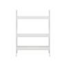 Стеллаж Leset Стилвуд 23 широкий, 3 полки Белый
