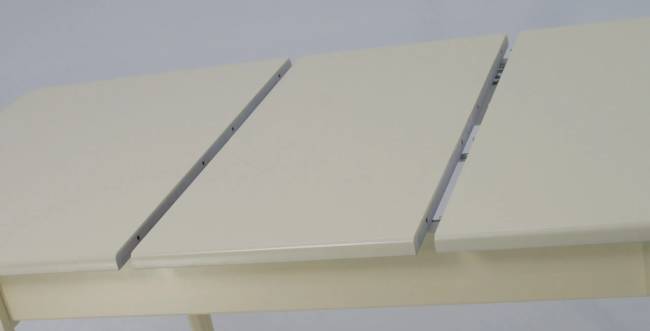 Стол Моцарт 120, Слоновая кость