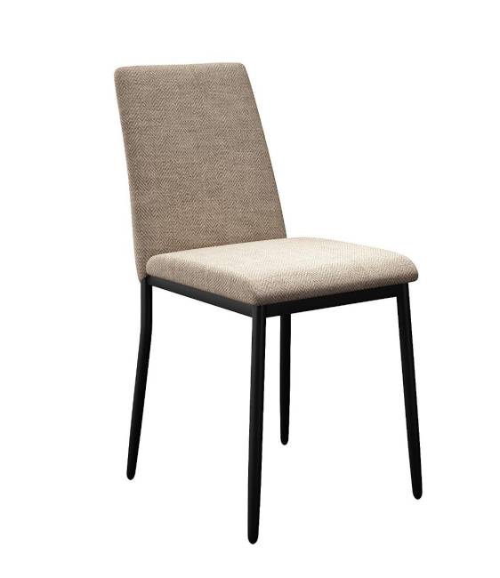 Стул DikLine 270 SB4 бежевый, ножки черные