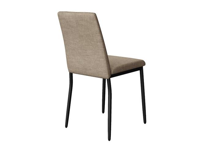 Стул DikLine 270 SB4 бежевый, ножки черные
