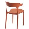 Стул Ранк, пластик оранжевый