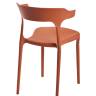 Стул Ранк, пластик оранжевый