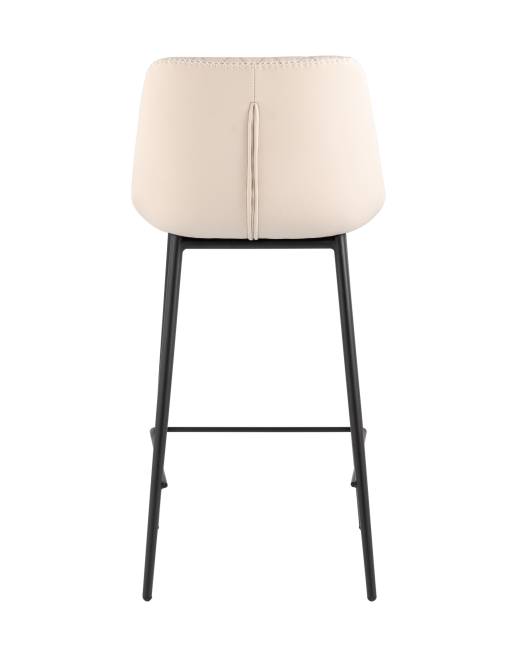 Стул барный Arch экокожа светло-серый