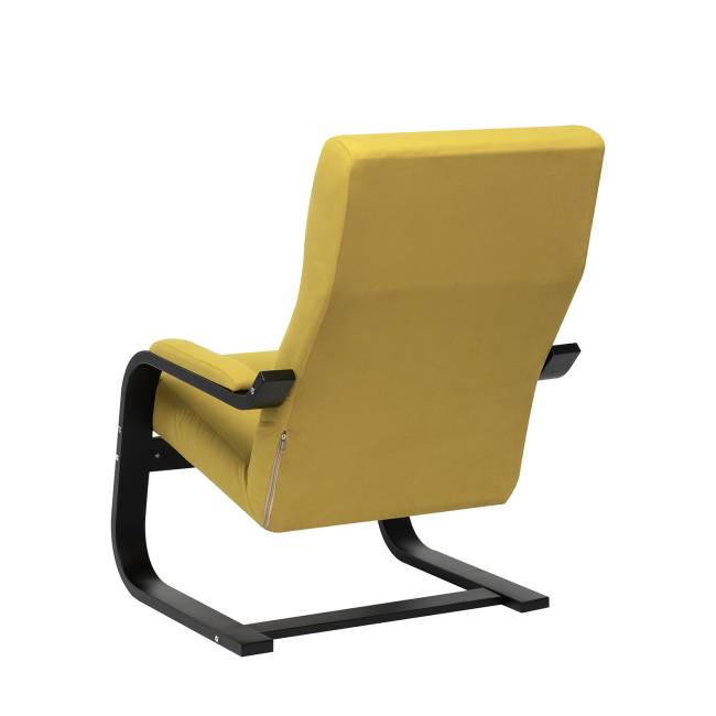 Кресло Leset Оскар Венге V28 желтый Кресло Leset Оскар Венге V28 желтый