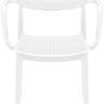 Кресло пластиковое Loft белый 540х530х820 мм
