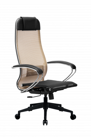 Кресло МЕТТА-4(MPRU)/подл.131/осн.002, золотой ротанг