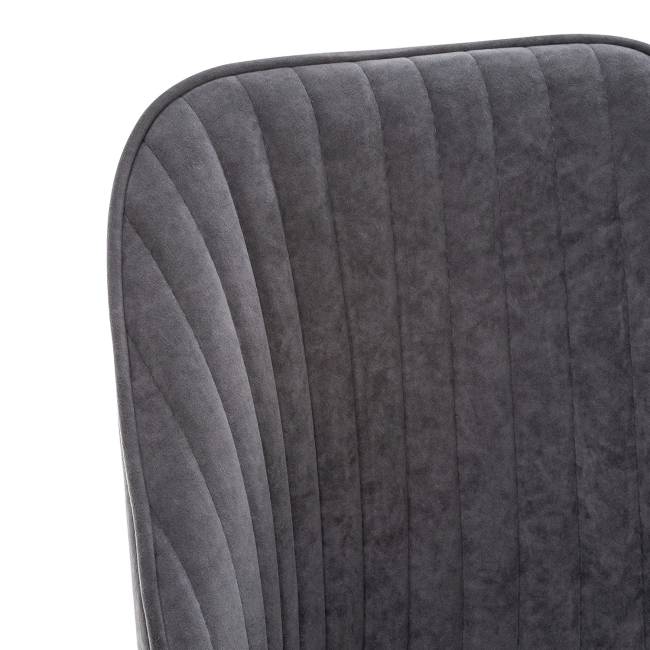 Стул Leset Арман 360 (поворотный механизм) Графит Белый