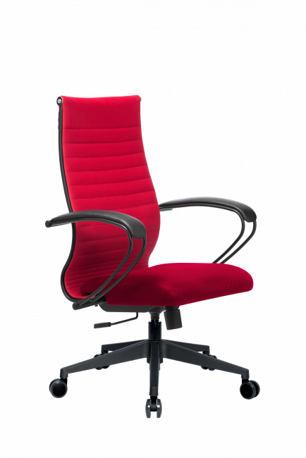 Кресло МЕТТА-19(MPRU)/подл.130/осн.002, красный/красный