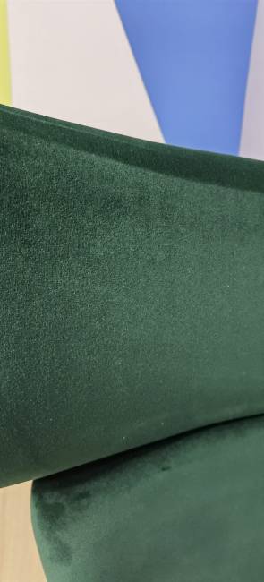 Кресло Imola с подушкой, зеленый бархат