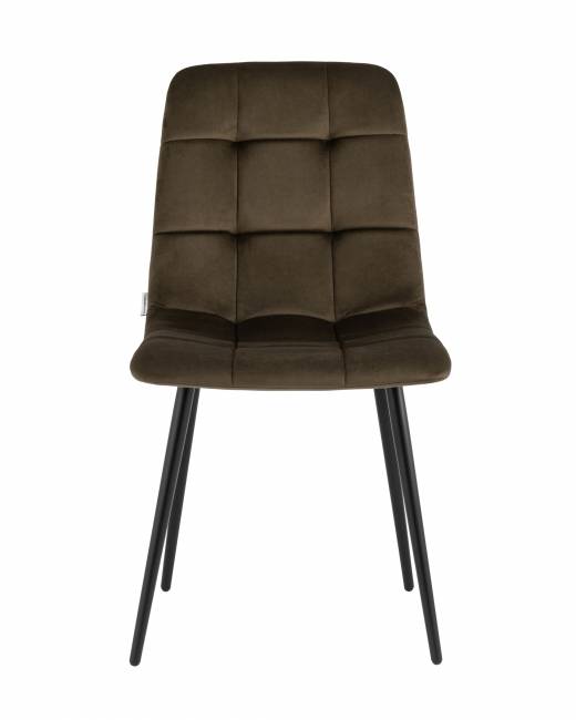 Стул Одди велюр коричневый
