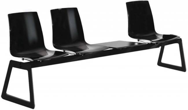 Система с тремя сиденьями и столиком X-Treme Bench 2100х540х840 мм