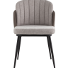 Стул Пенелопа рогожка серый с серой экокожей 2 шт.