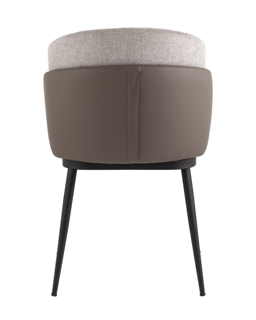 Стул Пенелопа рогожка серый с серой экокожей 2 шт.