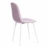 Стул BREEZE (mod. 4724) / 1 шт. в упаковке вельвет/металл, 44 х 53 х 87 см, Light lavander (светло-лавандовый) HLR26 / белый Light lavander (светло-лавандовый) HLR26 / белый вельвет/металл