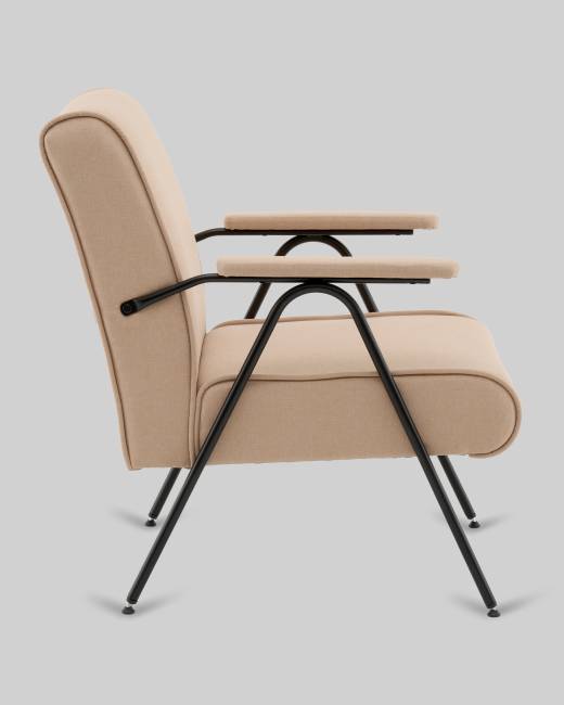 Кресло Эндино рогожка бежевый