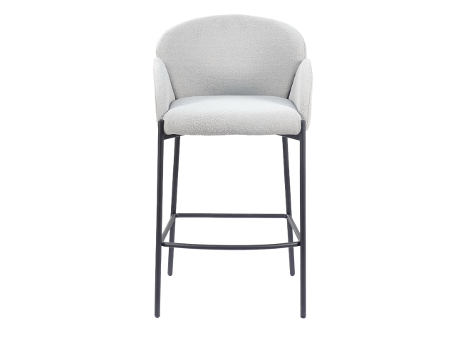Стул барный Melia светло-серый