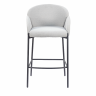 Стул барный Melia светло-серый