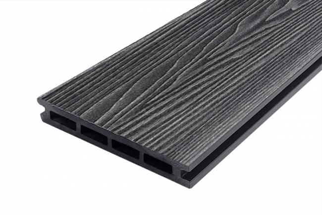 Террасная доска NauticPrime (Light) Esthetic Wood, 145*22, антрацит