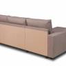 Угловой диван, Диван-кровать Дуглас, светло- бежевый механизм Дельфин, 235х155х90 см