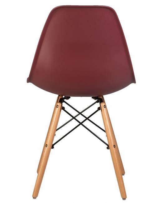 Стул обеденный DOBRIN DSW, ножки светлый бук, цвет сливовый (R-13)